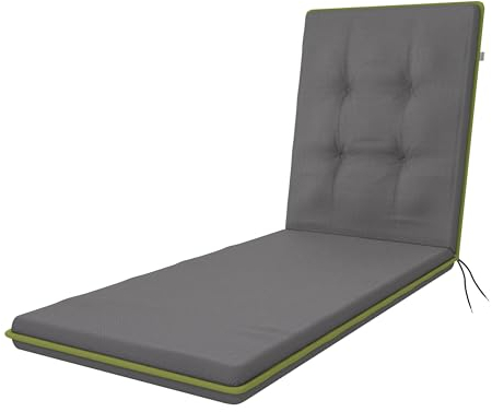 Doppler Luxus Liegenauflage Active 2123, 195 x 60 x 6 cm, grau