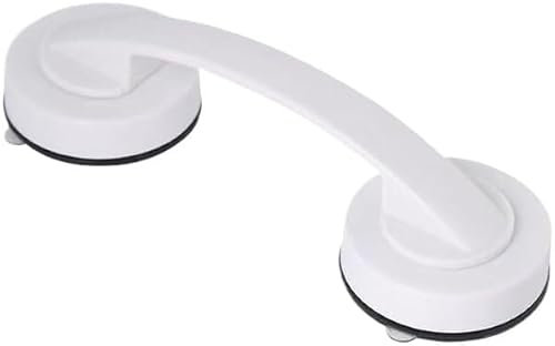 BLHYHLB Magnetic Paste-on Handle Window Glass Door Handle Door Lever Door Knobs Punch-Free Paste Door Levers Glass Door Window Door Strong Suction Cup Door Handle for Refrigerators Furniture 2pcs