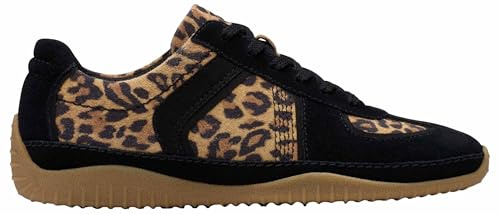 Clarks Meridor Lo Womens Leopard PRT Comb, 6.5