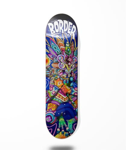 Border Skateboard Skateboard Deck - Krieger 8.125