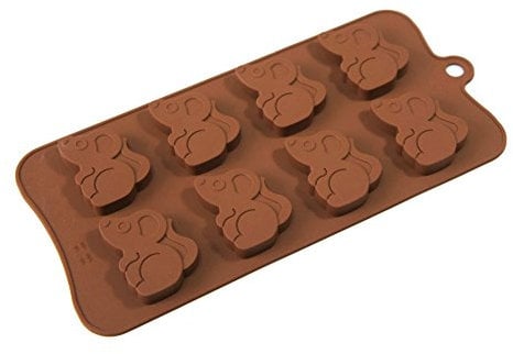 Animal Themed Silicone Chocolate Moulds (Large Mouse)
