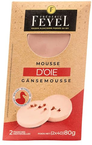 Feyel | Gänse-Mousse | französische Delikatesse | gekühlt geliefert | 80g