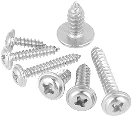 220 Stücke M3 M4 M5 304 Edelstahl Schrauben Holzschrauben Linsenkopf Kreuzschneider Blechschrauben Set mit Box