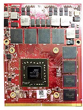 Nueva tarjeta de video de 2 GB para Alienware M15X M17X R1 R2 R3 R4 Gaming Laptop Ordenador, AMD FirePro M6100 GDDR5 MXM VGA placa GPU actualización piezas de reparación originales