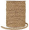 tenn well 8mm Jute Rope, 100 Feet Thick Garden Jute Twine String for DIY Cat Scratcher, Gardening, Bundling and Craft Decoration (Brown)