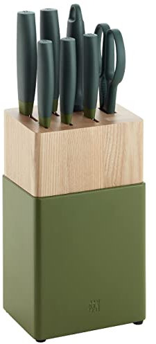 Zwilling NOW S MESSERBLOCKSET 8-TLG, green