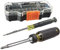 Klein Tools 80066 Präzisions-Schraubendreher-Set mit Multi-Bit-Schraubendreher und All-in-One-Reparatur-Werkzeug-Set mit 39 Bits für Apple-Produkte, 2-teilig