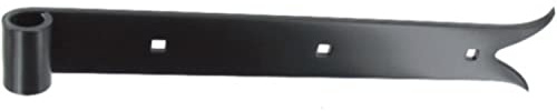 Penture droite - Queue de carpe - Hauteur : 39mm x épaisseur : 4.5 mm Ø 16 L.450MM