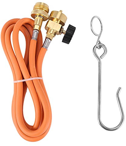 Ferleiss Tuyau de chalumeau de soudage CGA600 de 1,5 m et crochet de ceinture pour kit d'extension de MAPP