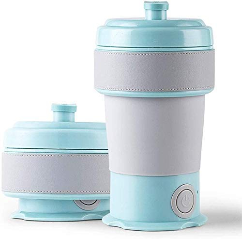 Hervidor eléctrico plegable Hervidor eléctrico plegable de silicona de peso ligero, Hervidor de agua plegable, 0.45L rápido Present