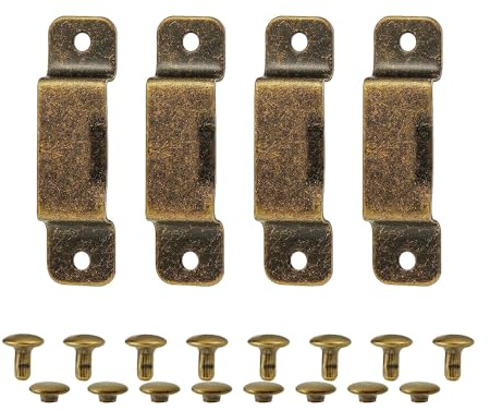 Clip per metro a nastro, supporto per metro a nastro, supporto da banco per cintura universale per attrezzi da appendere al banco, set di ganci in bronzo