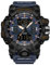 rorios Herren Militär Armbanduhr Mode Sport Uhren Multifunktional Elektronische Uhr Digital Analog Quarz Uhr Dual Display Uhr für Jungen Männer 50M wasserdichte Schwarz Blau