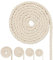 Baumwollkordel, Makramee-Garnseil, viele Größen Baumwollseil für DIY-Bastelarbeiten, Geschenke (8mm(5M))