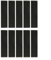 Alanmoship Filtro aria condizionata in cotone di ricambio per condizionatore d'aria Filtro AC a carbone attivo per condizionatori d'aria 215 x 50 mm prestazioni di raffreddamento migliorate (10