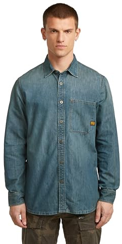 G-Star Herren Regular 1-pkt Shirt Ls Shirt (1er Pack)