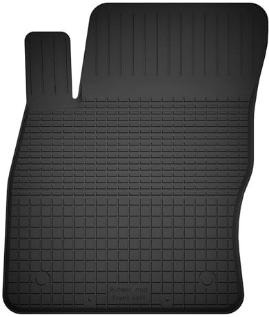 Wielganizator Gummimatte Fahrerseite passend für Volkswagen Tiguan II (2015-) Crossover | bessere Passform als universelle Matten | Schwarz | Hergestellt in Polen