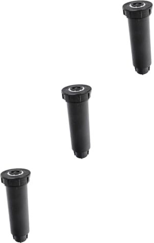 Toyvian 3 Stck. Sprinkler-Sprinklerkopf Rotoren für Rasensprenger Gartensprüher Sprühgerät für Jäger sprühen rasenkanten Wassersprinkler -Köpfe Rasen Düsen für Rasensprenger Schwarz