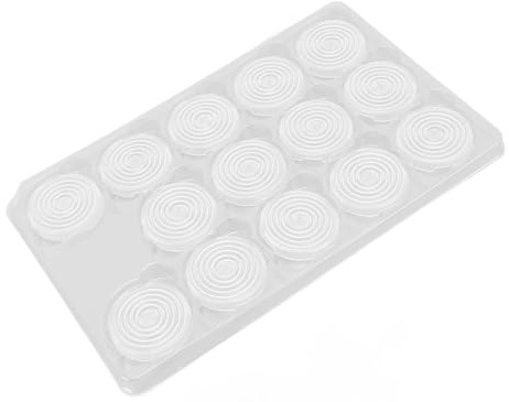 SUNGOOYUE PC-Taste Transparent Caps Accessoire für 28,5 Mm Anti-Lip-Tasten für Kampfkasten, Einfache Installation für Spieler (Transparent weiß)
