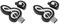 KEALLANS 2X Memoire Animation Stick Notes de Musique Symbole USB 2.0 Memoire Externe Cle USB Stick de Memoire de 16GB
