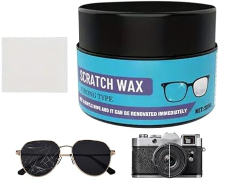 Eyeglass Scratch Remover - Anti Fog Spray | Screen Cleaner Kit Sunglasses Cleaning Kit, Glasses Lens Scratch Remover, Portable Eyeglass Cleaner Repair Paste For Sunglasses Car Window Resin G