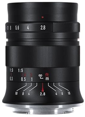 APS-C 60mm F2.8 II Manual Macro Lens, Compatible with Sony | Manual camera lens for macro photography, fits APS-C cameras and multiple mount systems(M4/3)