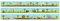 Wandkings Bordüre - Wähle ein Motiv - Kleine Zootiere - 3x selbstklebende Wandbordüren je 150 cm - Gesamtlänge: 450 cm - Höhe: 12,5 cm