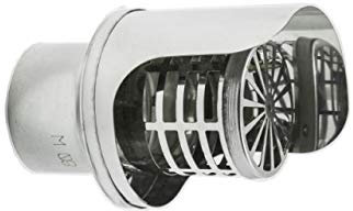 Fumaiolo pellet innesto M maschio (80mm)