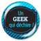 COLLEEN ILLUSTRATIONS Décapsuleur porte-clés 56mm Un geek qui déchire !