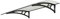Palram Canopia Calisto 1350 Grey Twinwall Canopy