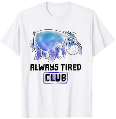 Disney Winnie The Pooh Eeyore Always Tired Club T-Shirt