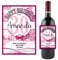 Leaf Lovely Personalised Wine/Champagne Bottle Sticker Label ~ Happy Birthday Gift Idea N123 Any Age 18th 21st 30th 40th 50th 60th