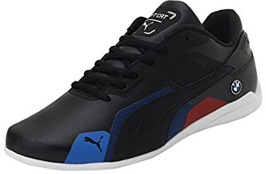 PUMA Unisex BMW MMS Drift Cat Delta Leichtathletik-Schuh, Black White, 43 EU
