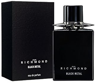 JOHN RICHMOND black metal woman eau de parfum - Un profumo da donna floreale, sensuale, conturbante, per le donne dal carattere forte. Flacone da 50 ML