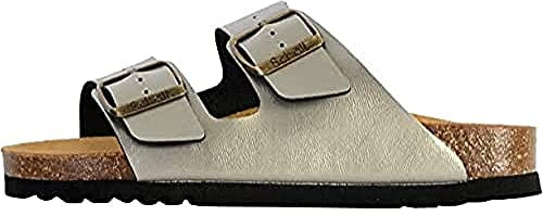 Scholl Femme Josephine Sandale, Light Gold, 41 EU