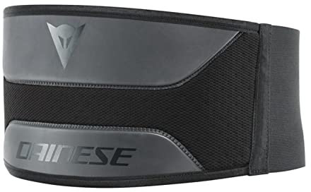 Dainese Lumbar Belt Low, Motorrad Nierengurt, Schwarz, XXL