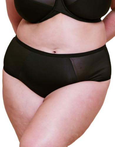 Curvy Kate Women's Wondefully Short Black Hipster Panties