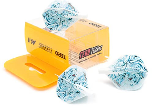 CUESOUL TERO AK4 Dart Flights Standardform mit Design mit Vier mythologischen Symbolen, 3er-Set