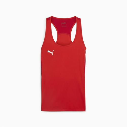 PUMA Unisex Teamgoal Tanktop, Puma Red-puma White-Fast Red, S EU