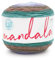 Lion Brand Yarn Mandala-Garn, mehrfarbiges Garn zum Stricken, Häkeln und Basteln, Bunt (Bowser), 1er-Pack