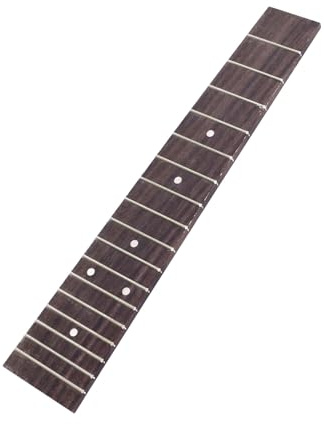 Tastiera per Ukulele, Tastiera in Palissandro 23 Pollici 17 Tasti Strumento Musicale Sostitutivo per Accessori per Suonare la Chitarra Ukulele (GSA14)