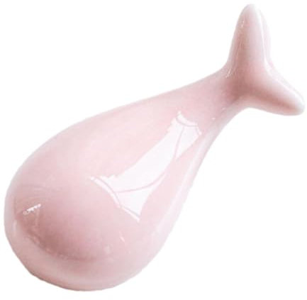 Whale Chopsticks Rest Ceramic Chopsticks Rest - Whale Shape Ceramic Chopsticks Holder | Cute Miniature Whale Animal Figurine, Tableware Stands for
