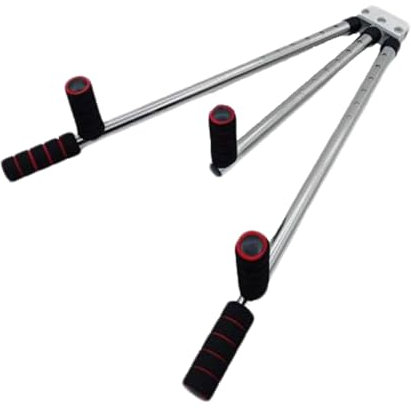 BZJPRFC 3-Stangen-Bein-Spalt-Stretching-Maschine, Beinstrecker, Spagat-Trainer, Fitness-Trainingsgerät, for Das Training Der Beine Beim Ballett-Kampfsport, Tragkraft 100 Kg(Style 1)