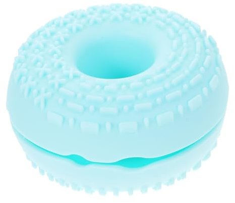 MUSISALY Soporte Multifuncional Para Brochas Limpiador De Maquillaje Almohadilla De Limpieza Silicona Compacto