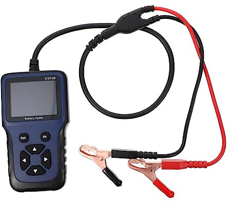BELLIFFY Car Battery Tester 12v Auto Battery Load Tester Compact Car Voltmeter 9 Languages Printer