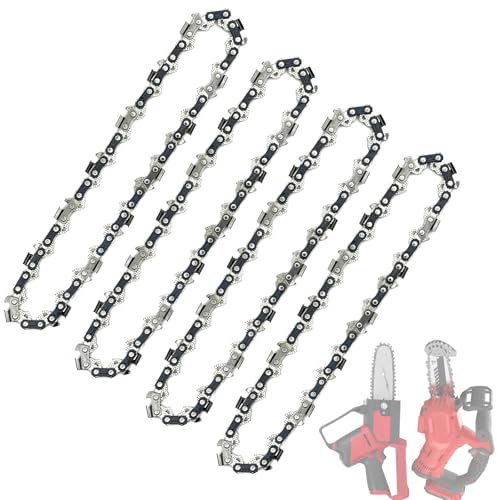 Sägekette 15,2 cm (6 Zoll), LP-Teilung, 0,43 cm (43 Zoll), 28 Treibglieder, 15,2 cm Ersatzketten passend für Milwaukee M12, 2527-20, Craftsman CMCCSL621D1, Remington, Kobalt R28-4 Ketten