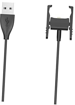 Levemolo Exclusive Charger Charging Cable Wristband Charger Cradle Dock Black 100cm Cable Easy to Use