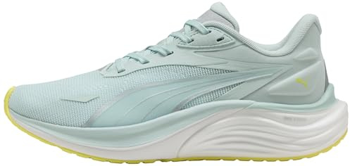 Puma Damen Electrify Nitro 4 WN Straßenlaufschuh, Fresh Water-Lemon Crush Silver, 41 EU, Fresh Water Lemon Crush Puma Silber, 42 EU