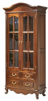 ADERFETBI Cave a Vin Armoire à vin en Bois, Armoire de Rangement for Salon, Maison, Armoire à vin Rouge Range Bouteille