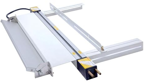 Machine de Pliage à Chaud for Feuilles acryliques, plaques de Plastique organiques, cintreuse de Panneaux en PVC avec Support de positionnement de Longueur/Angle