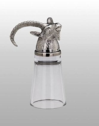 Shot Glass Capricorn H 11,0 cm D 4,5 cm, 4 cl inossidabile